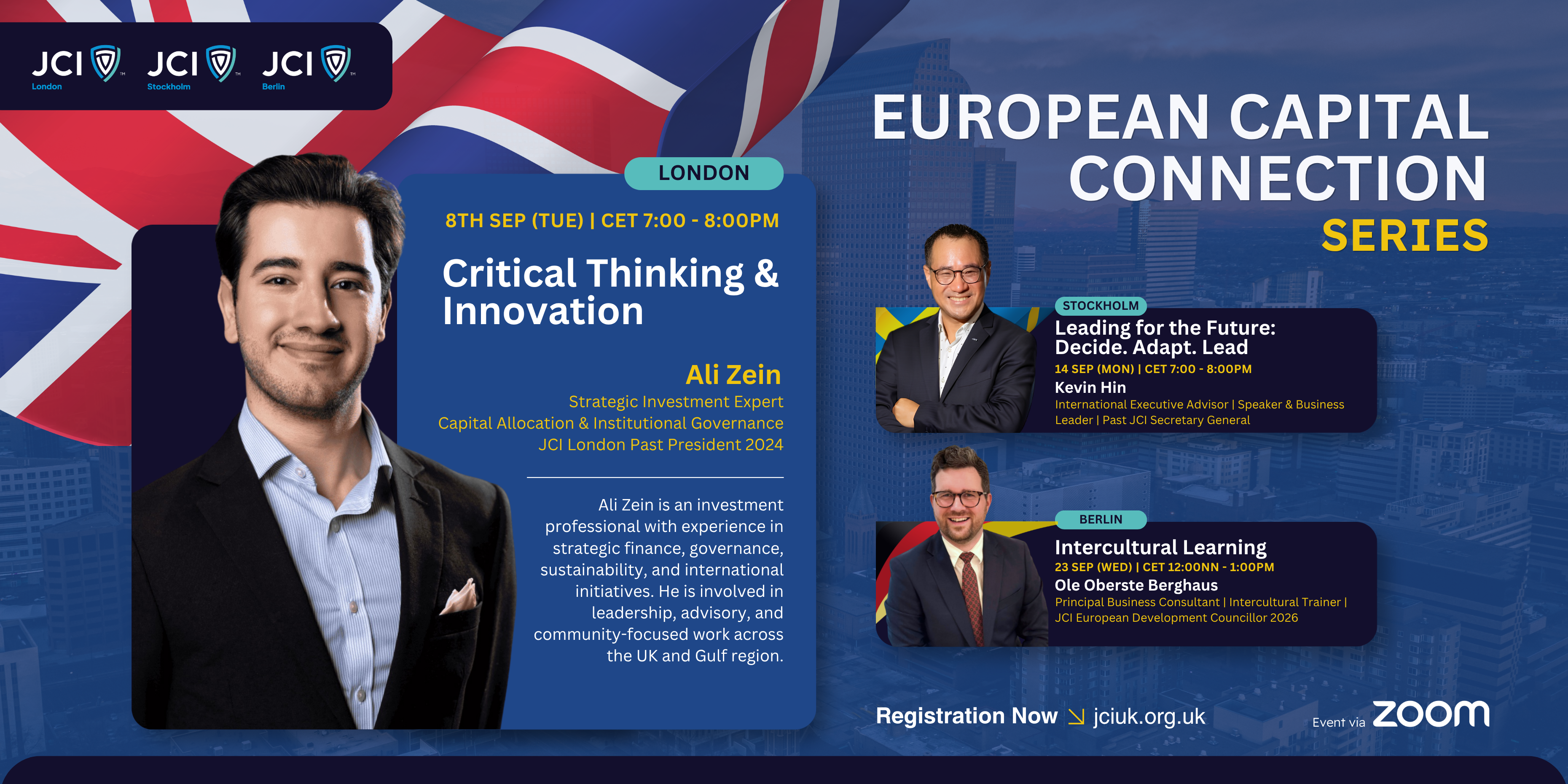 JCI London - Critical Thinking and Innovation (European Capital Connection Series)