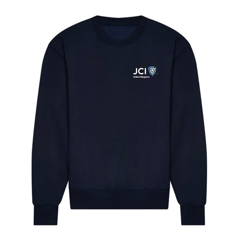 LARGE - JCI UK Branded Navy Sweater